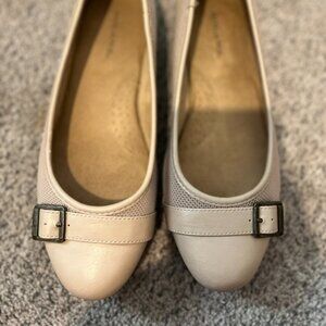 SOLANZ TAN Dress Loafers rubber sole SZ 9W